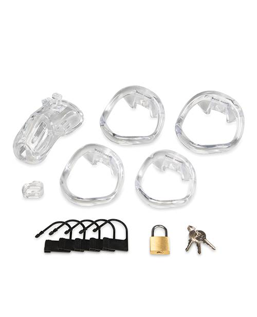 Thumbnail for 2" Acrylic See Thru Chastity Cock Cage