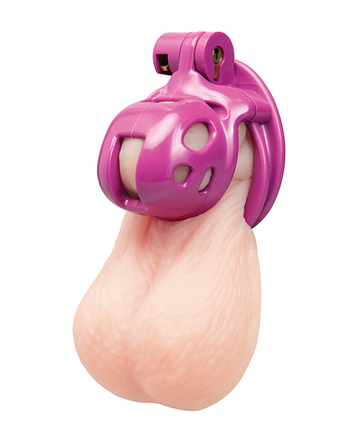 Thumbnail for 1" Bitchboy Pink Prisoner Cock Cage