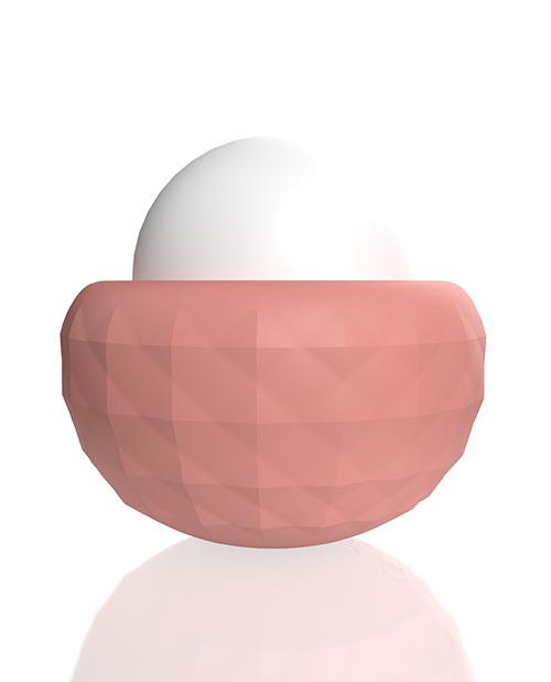 Thumbnail for Screaming O Cuties Dotty Egg Vibrator - Dusty Rose