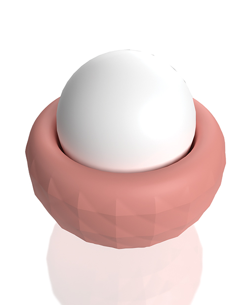 Thumbnail for Screaming O Cuties Dotty Egg Vibrator - Dusty Rose