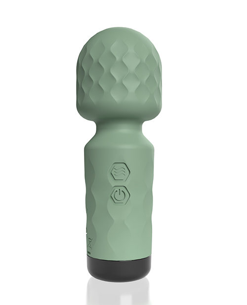 Thumbnail for Screaming O Cuties Winny Vibrating Mini Wand - Sage Green