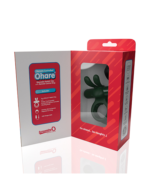 Thumbnail for Screaming O Ohare Remote Controlled Vibrating Ring - Green