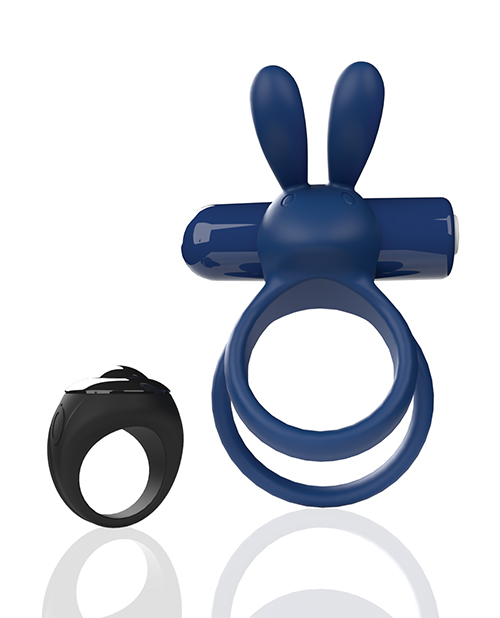 Thumbnail for Screaming O Ohare Remote Controlled Vibrating Ring - XL Blue