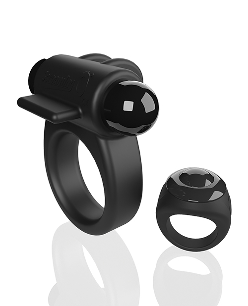 Thumbnail for Screaming O Switch Remote Controlled Vibrating Ring - Black