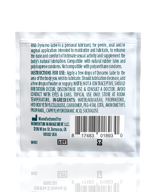 Thumbnail for Dynamo Lube Water Based Formula Foil