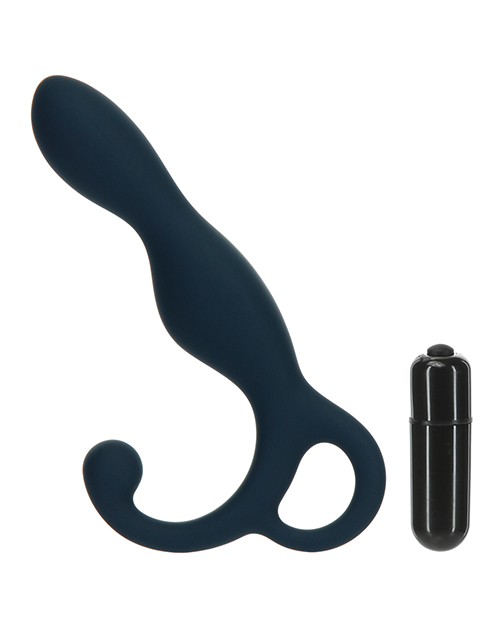 Thumbnail for Lux Active LX1 5.75&quot; Silicone Anal Trainer - Dark Blue