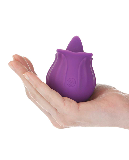 Thumbnail for M&apos;Lady Flickering Tongue &amp; Vibrating Clitoral Stimulator - Purple