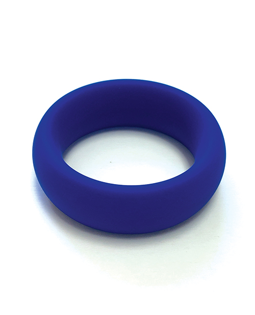 Thumbnail for Spartacus 1.5" Wide Silicone Donut Ring - Blue