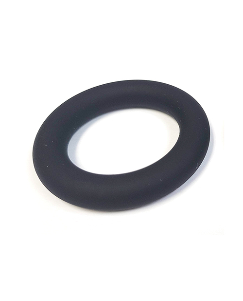 Thumbnail for Spartacus Liquid Silicone Cock Ring Small - Black