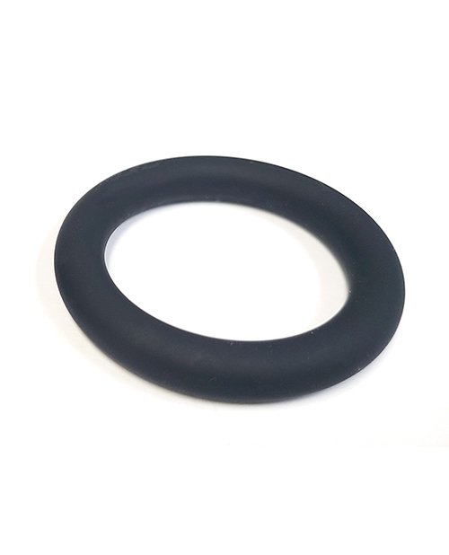 Thumbnail for Spartacus Liquid Silicone Cock Ring Large - Black