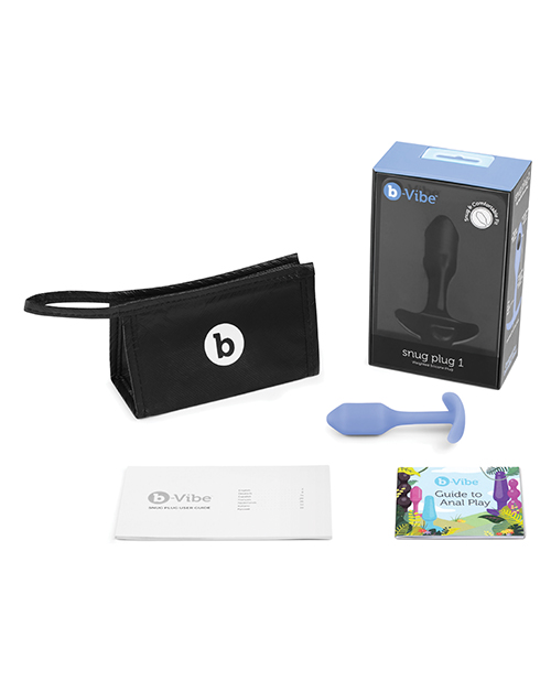 Thumbnail for b-Vibe Weighted Snug Plug 1 - 55 g Violet