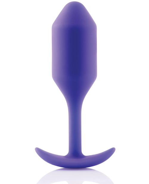 Thumbnail for b-Vibe Weighted Snug Plug 2 - 114 g Purple