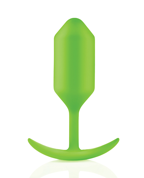 Thumbnail for b-Vibe Weighted Snug Plug 3 - 180 g Lime