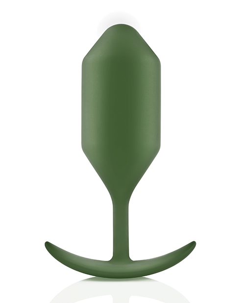 Thumbnail for b-Vibe Weighted Snug Plug 4 - 256 g Army