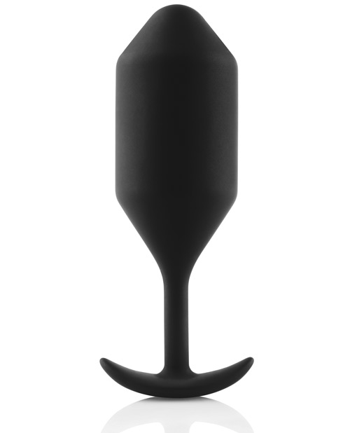 Thumbnail for b-Vibe Weighted Snug Plug 4 - 256 g Black