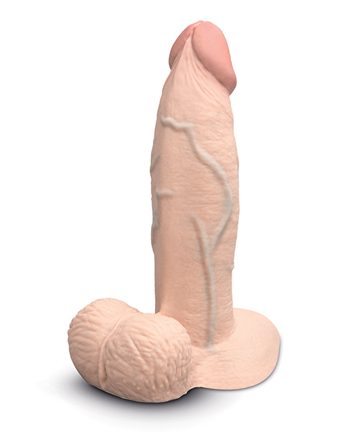 Thumbnail for b-Vibe Slipskin 7" Girthy - Cream