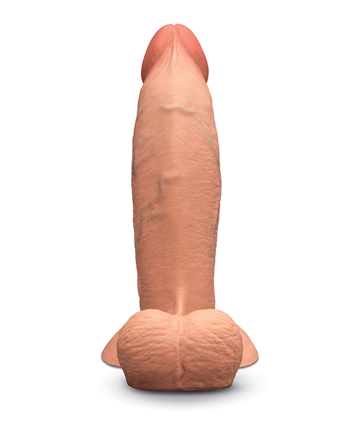 Thumbnail for b-Vibe Slipskin 8" Girthy - Mocha