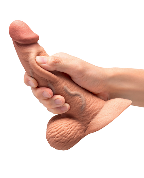 Thumbnail for b-Vibe Slipskin 6.5" Curvy - Mocha