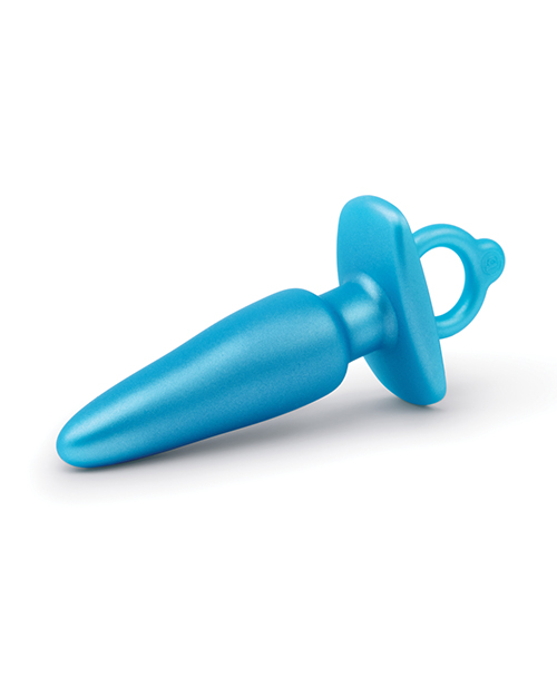 Thumbnail for b-Vibe Butties Sleek Tapered Plug - Blue