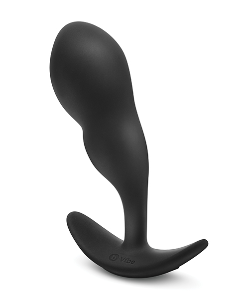 Thumbnail for b-Vibe Remote Control P-Spot Snug Plug - Black