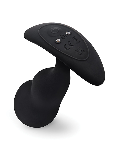 Thumbnail for b-Vibe Remote Control P-Spot Snug Plug - Black