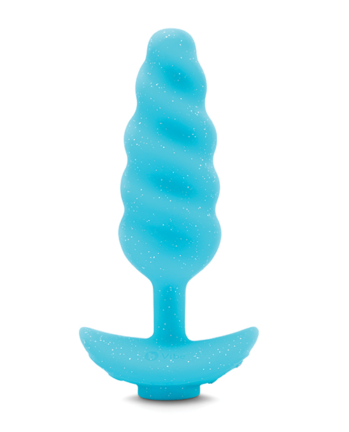 Thumbnail for b-Vibe Unicorn Tail Vibrating Butt Plug - Special Edition