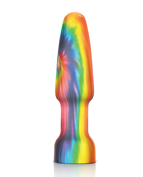 Thumbnail for b-Vibe Peace &amp; Love Tie-Dye Rimming Plug - Special Edition