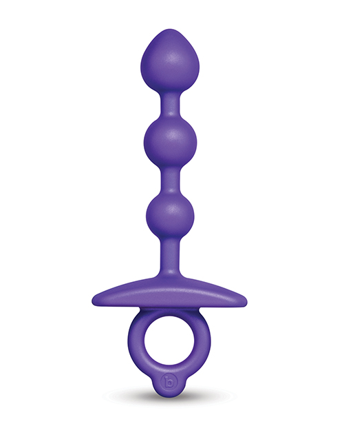 Thumbnail for b-Vibe Zip Silicone Anal Beads