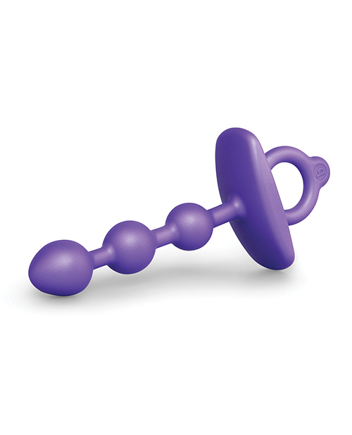 Thumbnail for b-Vibe Zip Silicone Anal Beads