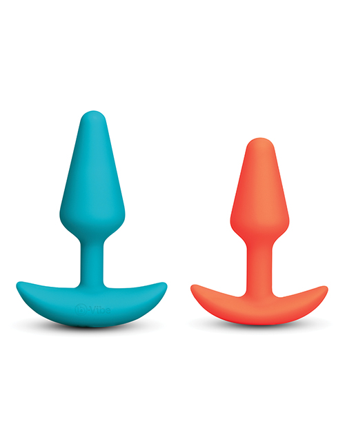 Thumbnail for Anal Training Bundle 2-Piece Set Includes Beginner Plug &amp; Rechargeable Vibrating Plug w/Remote