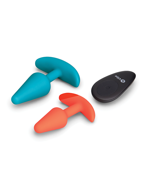 Thumbnail for Anal Training Bundle 2-Piece Set Includes Beginner Plug &amp; Rechargeable Vibrating Plug w/Remote