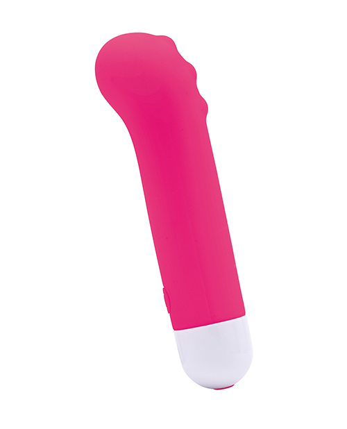 Thumbnail for XGen Bodywand Neon Mini Dotted G Vibe - Neon Pink