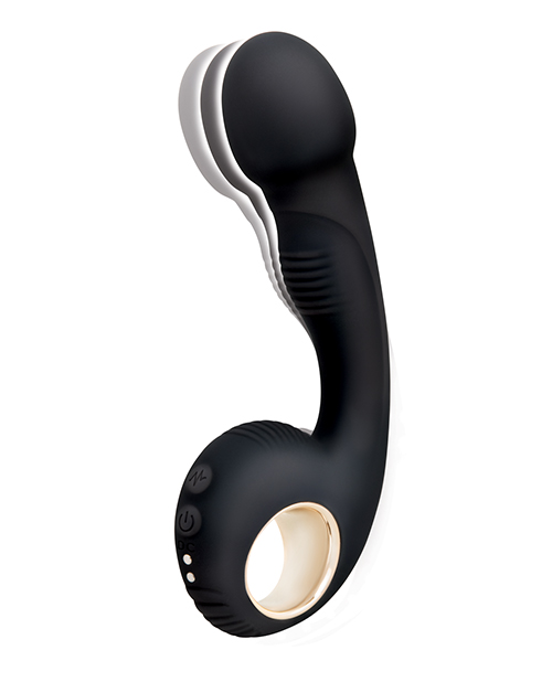 Thumbnail for Bodywand G-Play Ergonomic Dual Motor Squirt Trainer - Black