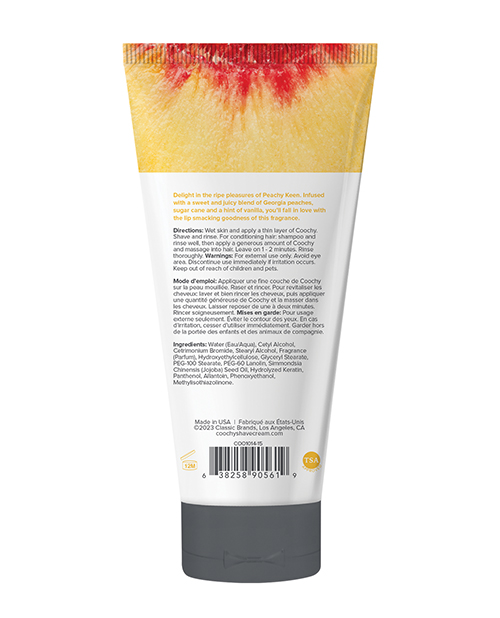 Thumbnail for COOCHY Shave Cream - 0.5 oz Peachy Keen