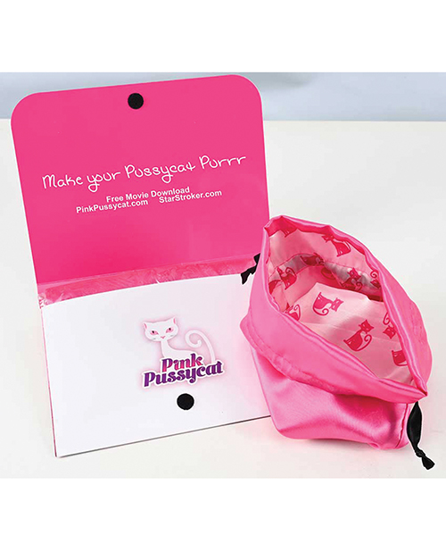 Thumbnail for Pink Pussycat Antibacterial Toy Bag