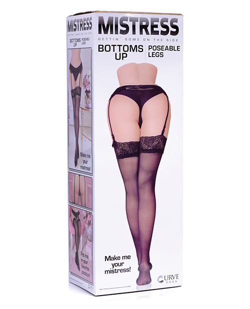 Curve Toys Mistress Bottom&apos;s Up Poseable Legs - Drop Ship Only