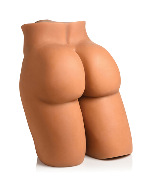 Thumbnail for Curve Toys Jock Poseable Torso w/Thrusting Dildo - Drop Ship Only