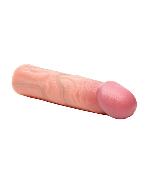 Thumbnail for Curve Toys Jock Enhancers 1.5&quot; Silicone Penis Extension Sleeve - Light