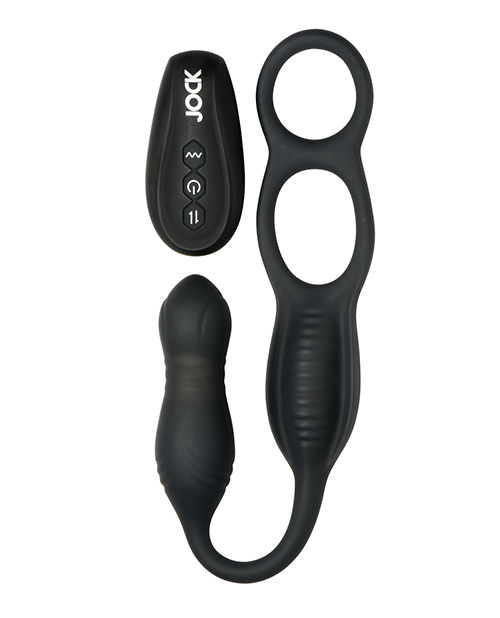 Thumbnail for Hyper Thrusting and Vibrating Anal Plug w/C-Ring