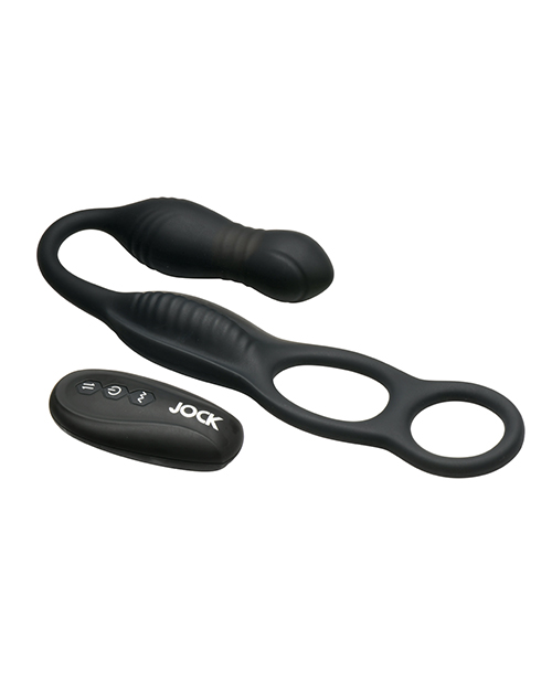 Thumbnail for Hyper Thrusting and Vibrating Anal Plug w/C-Ring
