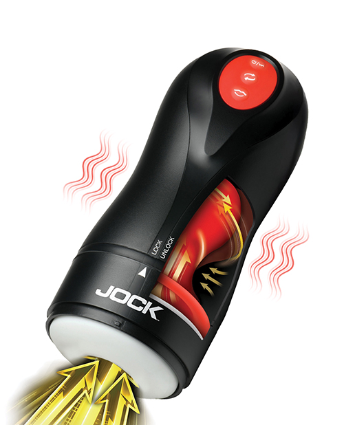 Thumbnail for Curve Toys Jock Gyroblast Gyrating, Sucking, &amp; Vibrating Masturbator