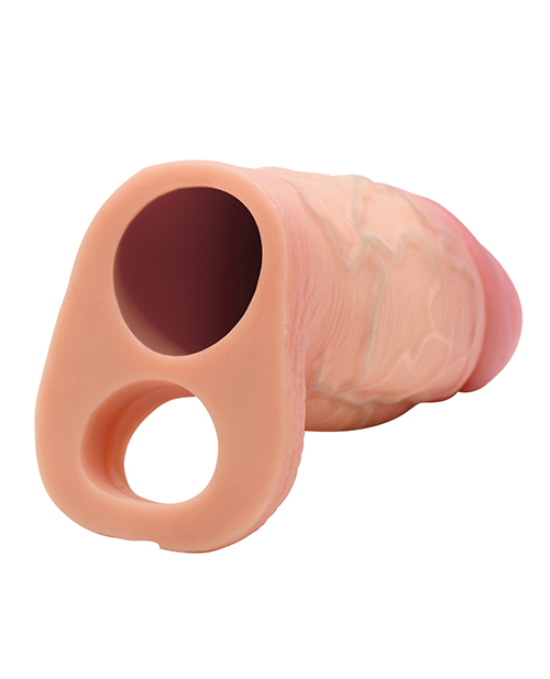Thumbnail for Curve Toys Jock Silicone Penis Extension Sleeve - Light