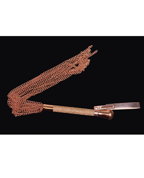 Thumbnail for Pleasure Collection Chain Whip - Rose Gold