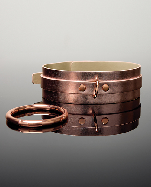 Thumbnail for Pleasure Collection Adjustable Collar - Rose Gold