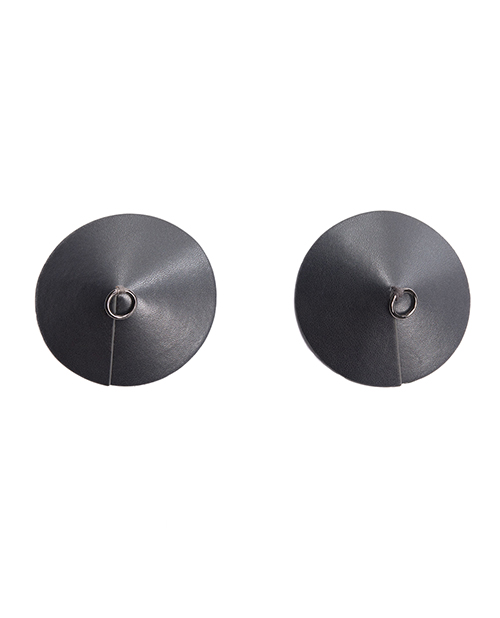Thumbnail for Pleasure Collection Gunmetal Glam Pasties w/Removeable Chain Tassels