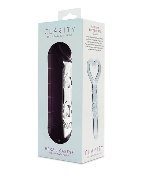 Thumbnail for Clarity Glass Dildo - Hera&apos;s Caress