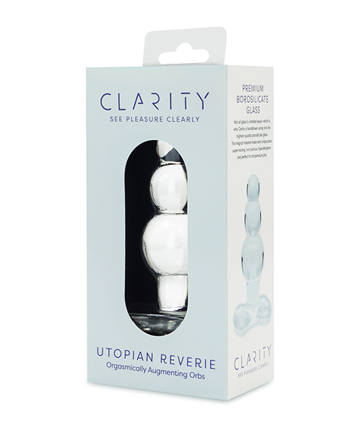 Thumbnail for Clarity Glass Dildo - Utopian Reverie