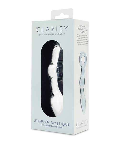 Thumbnail for Clarity Glass Dildo - Utopian Mystique