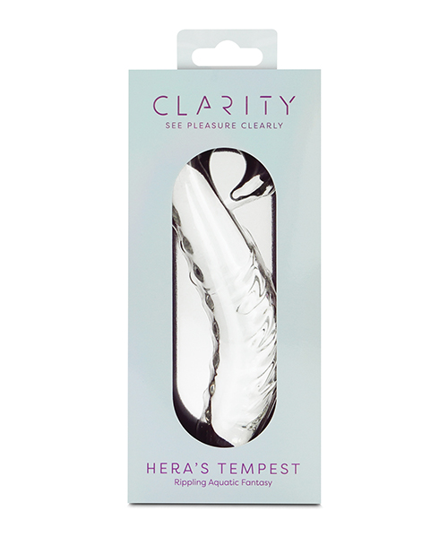 Clarity Glass Dildo - Hera&apos;s Tempest
