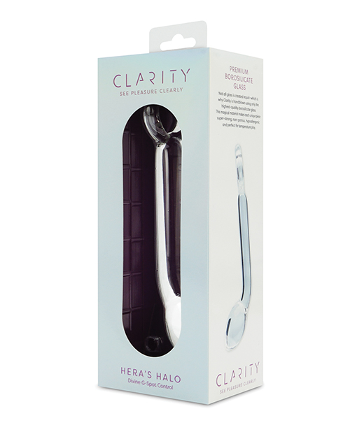 Thumbnail for Clarity Glass Dildo - Hera&apos;s Halo